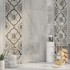 Декор Kerama Marazzi Кантата мозаичный серый глянцевый 25x40 MM6434