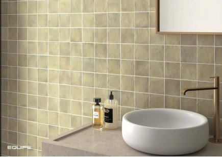 Плитка Equipe Sabbia Silica White 6.5x20 настенная 31882