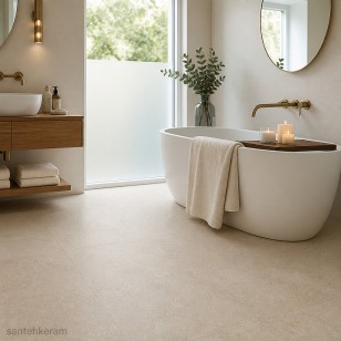 Sunrock Travertino Almond Scalino Angolare