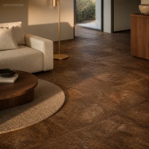 Landstone Walnut Bordo Piscina Angolo Sx