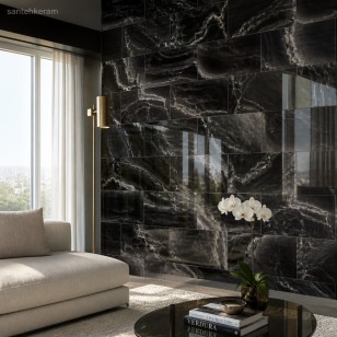 Supernova Onyx Pure White Mosaic
