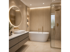 Бордюр Travertino Noce London A.E.
