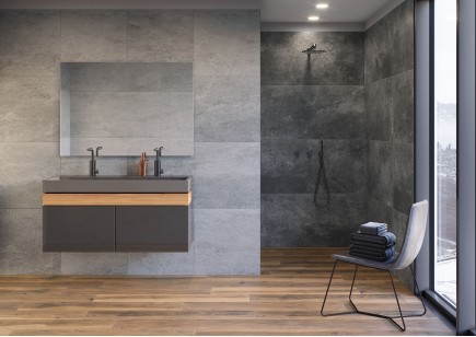 Керамогранит Cerrad Softcement Gres Graphite Poler 119.7x279.7