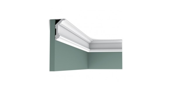 Карниз потолочный Orac Decor Luxxus C321F (99x50x2000) гибкий