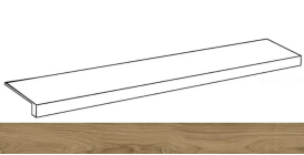 Ступень Italon Charme Evo Loft Oak Scalino Frontale Nat 33x160 620070001202