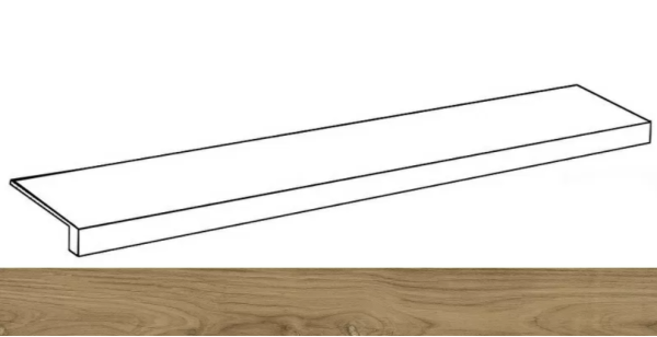 Ступень Italon Charme Evo Loft Oak Scalino Frontale Nat 33x160 620070001202