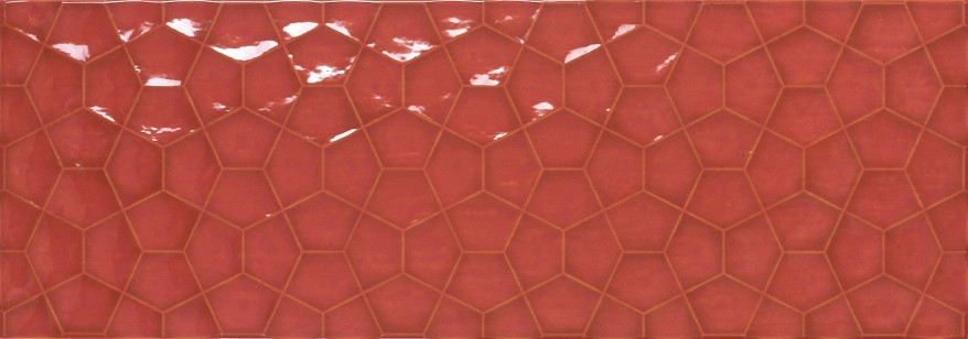 Плитка Ape Ceramica Tina Red Rect 31.6x90 настенная