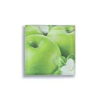 Декор Нефрит-Керамика Толедо Fruits яблоко стеклянный 20х20