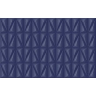 Плитка Шахтинская плитка Конфетти синий низ 02 настенная 25х40