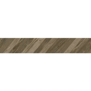 Керамогранит Golden Tile Wood Chevron Right коричневый 15x90 9L7170