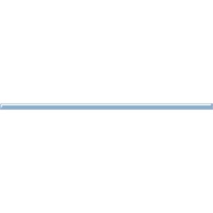 Бордюр Нефрит-Керамика Нэнси голубой 2х60 стеклянный 11-02-1-26-01-61-814-0