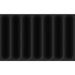 Плитка Шахтинская плитка Марсель черный низ 02 25х40 настенная
