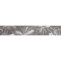 Бордюр Azori Sonnet Grey Flower 6.2x50.5 587901001 