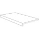 Ступень Italon Room Stone White Scalino Front Cer фронтальная 33x120 620070001227