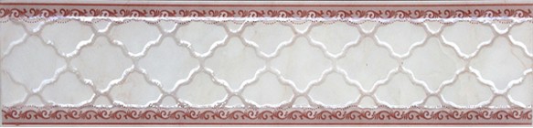 Бордюр Newpearl Ceramics Group 62013 белый 6x30 I-Gqip62013pd2
