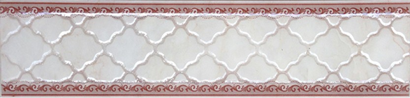 Бордюр Newpearl Ceramics Group 62013 белый 6x30 I-Gqip62013pd2