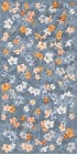 Керамогранит Ceramiche Piemme Homey Bloom Blue Nat Rett 60x120 05275