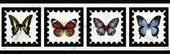 Бордюр Villeroy and Boch Victorian Marble Gold Butterfly Border Prl 12.5x40 K1427MKB30
