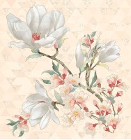 Панно Керлайф Primavera Magnolia Crema 70.9x75.3