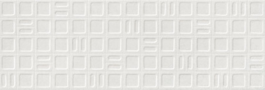 Плитка Argenta Gravel Square White 40x120 настенная