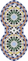 Вставка Venus Ceramica Taco. T-Marrakech 9x19 897951