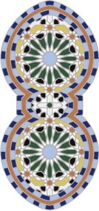 Вставка Venus Ceramica Taco. T-Marrakech 9x19 897951