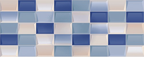 Плитка Керлайф Elissa Mosaico Blu 20.1x50.5 настенная