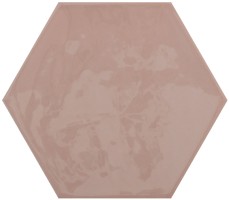 Плитка Cifre Ceramica Kane Hexagon Pink 16x18 настенная
