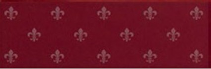 Плитка Vallelunga Lirica Giglio Bordeaux 10x30 настенная B1717A