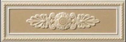 Декор Vallelunga Lirica Visone Decorato Cornice 10x30 P17038
