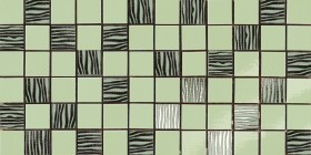 Мозаика Antica Ceramica Rubiera Alterego Mos. Platino Verde 20x40 301302