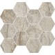 Мозаика Rondine Canova Esa Oxford Grey Lapp 30.3x35 J88877