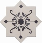 Декор Cevica Becolors Star Dec. Stencil Navy 13.25x13.25