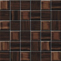 Мозаика Rondine Eramosa Mosaico Brown Mix Nat/lapp 3x3 30x30