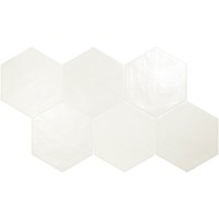 Плитка DNA Tiles Spark White Matte Hex 15x17.3 настенная 89559