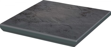 Ступень Paradyz Semir Grafit 32.8х32.8 с носиком угловая