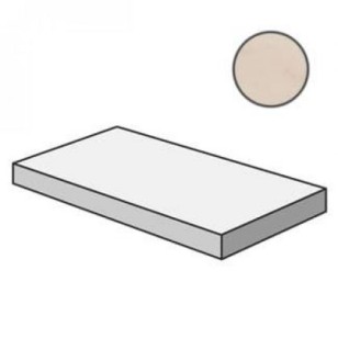 Ступень PF60000880 Sensi Wide ANG TOP SX SAHARA CREAM 32x120x4.5x1.5 ABK Ceramiche