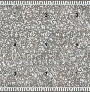 Керамогранит ABK Ceramiche Poetry Stone Carpet Metal 1 Nat R 120x120 PF60010215