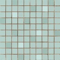 Мозаика 71081 Visia Mosaico Mentha Lucido Su Rete 25X25 AVA Ceramica