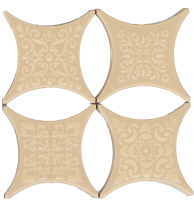 Декор Core Estrella Set Beige 4 Вида В Ассортименте 6.7x6.7 Absolut Keramika