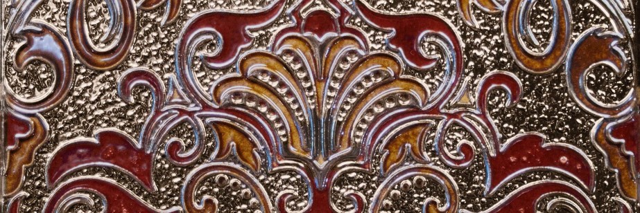 Декор Damasco Decor Granate 10x30 Absolut Keramika