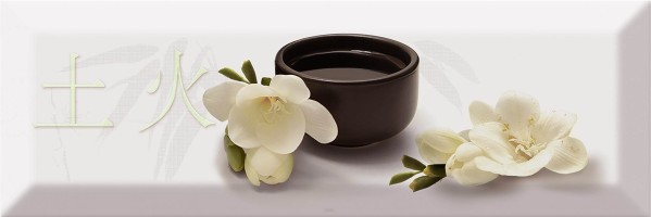 Декор Japan Tea Decor 04 C 10x30 Absolut Keramika