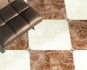 Панно Roseton Legend Tabaco 4 pz 45x45 Absolut Keramika