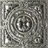 Декор Metalic Plox Satined Black Silver 1396 Beni-Sano 6x6 Absolut Keramika