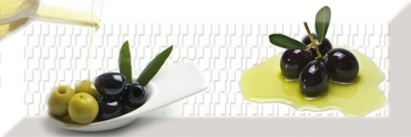 Декор Decor Olives Fluor 04 C 10x30 Absolut Keramika