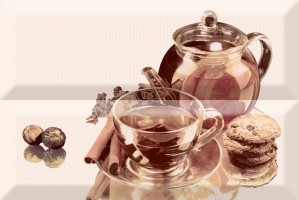 Панно Tea 01 Composicion Tea 01 20x30 Absolut Keramika