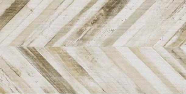 Керамогранит RFDC122R Rafters Chevron Cream Rett 60х120 Ascot Ceramiche