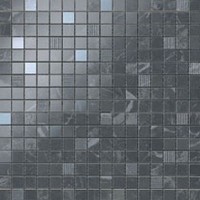 Мозаика настенная 9MVN Brick Atelier Marvel Noir S.Laurent Mosaic 30.5x30.5 Atlas Concorde Italy