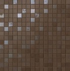 Декор 9DQB Dwell Brown Leather Mosaico Q 30.5х30.5 Atlas Concorde Italy