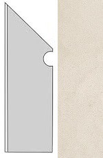Плинтус AUOY Kone White Battiscopa Sag.Sx. 7.2x30 Atlas Concorde Italy